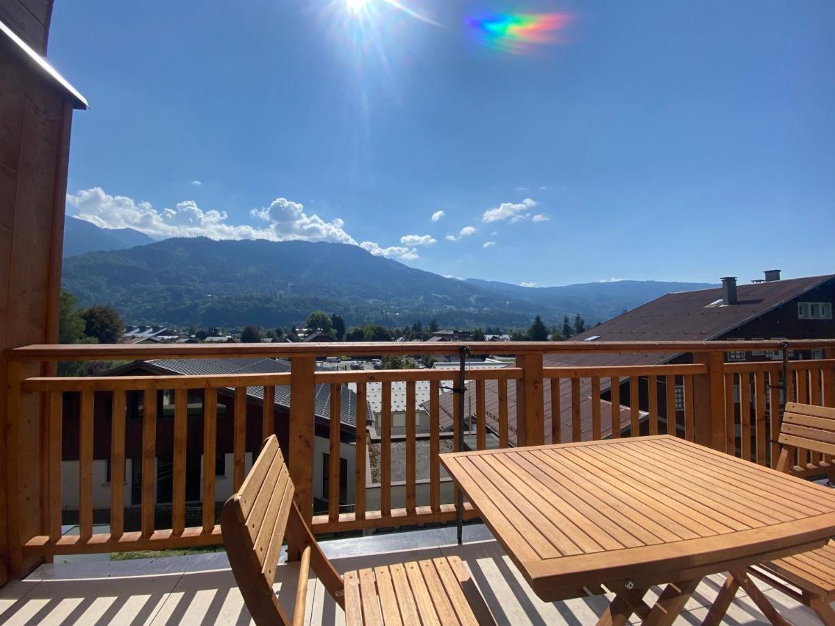Appartement Familial Neuf Pres Du Village, 3 Chambres, Balcon Sud, Parking, Proche Ski-Bus, Samoens - Fr-1-642-80 Exterior photo